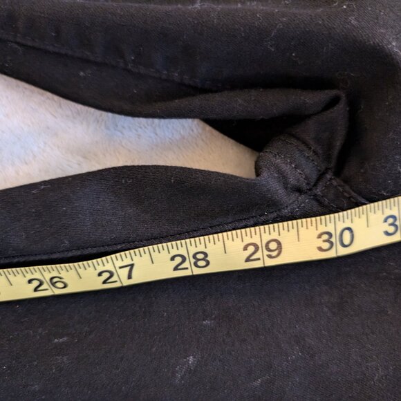 LEVIS WOMEN'S BLACK PANTS Size 4 Classic Mid Rise Skinny Jeans Levi Levi's - Picture 3 of 7